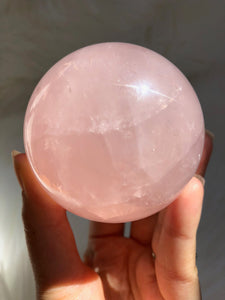 Rose Quartz Spheres