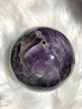 Load image into Gallery viewer, Amethyst Chevron Sphere