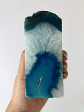 Load image into Gallery viewer, Blue Agate Bookends