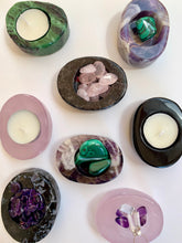 Load image into Gallery viewer, Ruby Zoisite Tea light Candle Holders