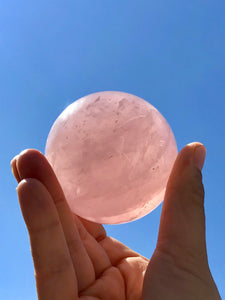 Rose Quartz Spheres