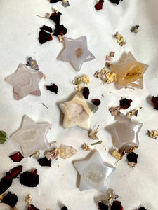Druzy Agate Star