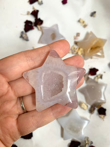 Druzy Agate Star