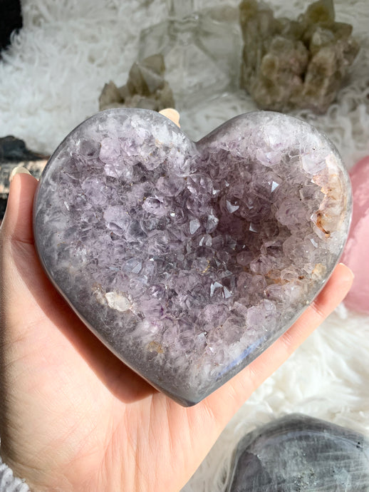 Amethyst Heart