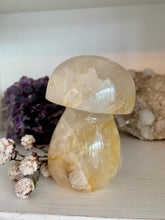 Load image into Gallery viewer, Golden Healer Quartz Mushroom